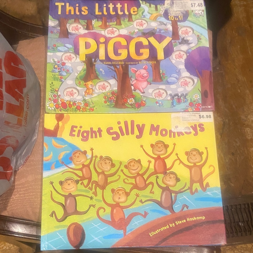 3/$15. Colorful Children's Storybook Set